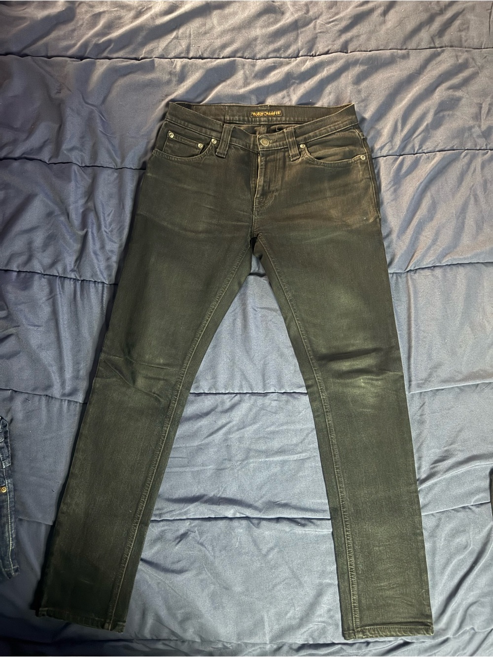 Nudie Jeans Skinny Black Men's Denim